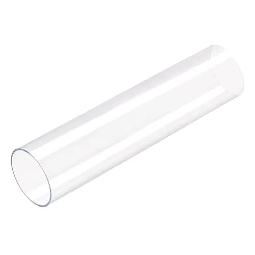uxcell Clear Polycarbonate Rigid Round Tubing 71mm ID x 75mm OD x 305mm (1Ft) Length | Industrial Raw Material for DIY & Hardware thumbnail 1