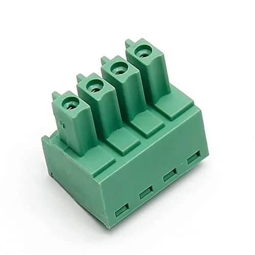 Bonsicoky 4-Pin 3.81mm Pitch PCB Screw Terminal Blocks (10-Set) | Industrial Grade Connectors for Electronics thumbnail 7