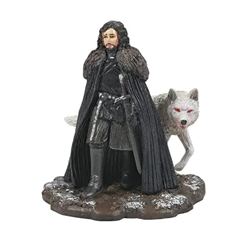 Department 56 Jon Snow Figurine 3.27 Inch | Game of Thrones Village Accessory thumbnail 3