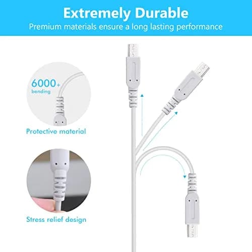 Trenro 3DS Charger Compatible with Nintendo 3DS/ DSi/XL/2DS/ New 3DS | Foldable, Portable, Safe thumbnail 5
