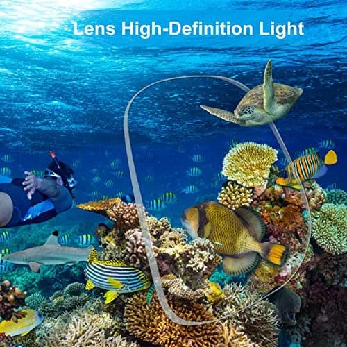 EXP VISION Pano 3 Window Scuba Diving Mask, Tempered Glass Snorkel Mask 280g (9.87 oz) | Wide View Anti-Fog Swim Mask thumbnail 5