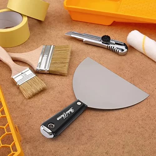 Bates Choice 6 Inch Flexible Drywall Spackle Knife | Carbon Steel, Rust-Resistant, Soft-Grip Handle thumbnail 7