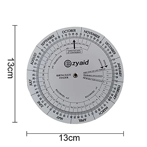 Ezyaid Pregnancy Wheel, OB-GYN Due Date Calculator, Gestational EDC Wheel for Midwives and Health Workers | Accurate, Easy-to-Use Pregnancy Tool thumbnail 5