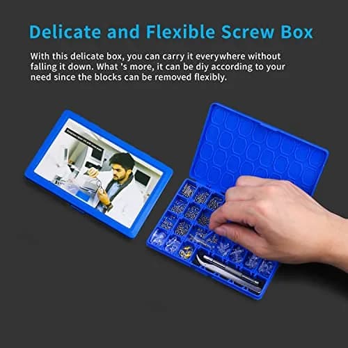 HQVOIC Magnetic Eyeglass Repair Kit with 26 Pieces | Precision Tools for Spectacles and Sunglasses thumbnail 4
