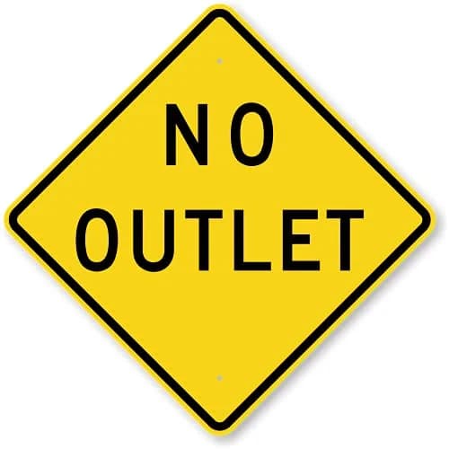 SmartSign 24 x 24 inch MUTCD-Compliant Metal Sign, Aluminum, Black and Yellow | MUTCD & DOT Approved thumbnail 1
