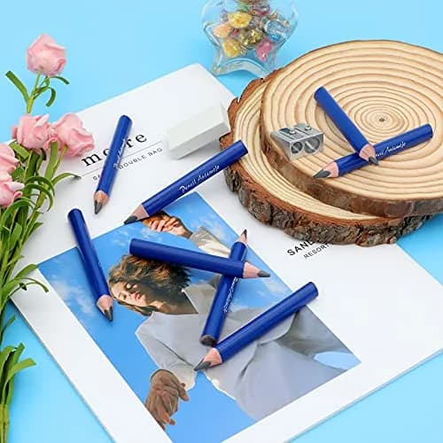AUTEMOJO Triangular Fat Pencils 3.5-inch (88.9mm) | 5mm Core, Pack of 8 thumbnail 6