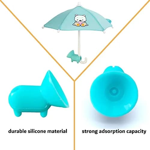 BEITESTAR Phone Umbrella Sun Shade with Suction Cup Stand | Universal Sun Protection for Smartphones thumbnail 4
