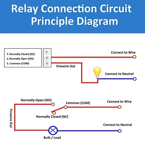 AEDIKO 5V 4pcs Relay Module - 1 Channel, Optocoupler Isolated, 10A Load | Arduino Compatible thumbnail 7
