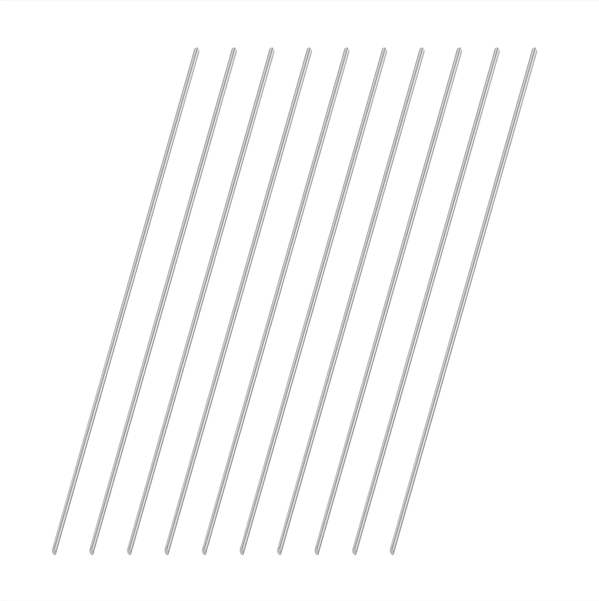 VictorsHome 2mm x 200mm 304 Stainless Steel Round Rod | Durable DIY Model Material — 1mm
