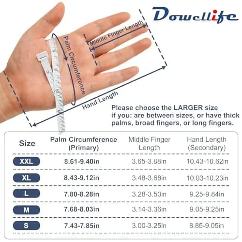 Dowellife ANSI A9 Cut Resistant Gloves X-Large | Food Grade Stainless Steel Mesh for Butcher, Kitchen, Oyster Shucking thumbnail 7