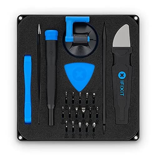 iFixit Essential Electronics Toolkit - PC, Laptop, Phone Repair Kit | 16 Precision Bits & Opening Tools thumbnail 1