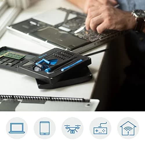 iFixit Essential Electronics Toolkit - PC, Laptop, Phone Repair Kit | 16 Precision Bits & Opening Tools thumbnail 3