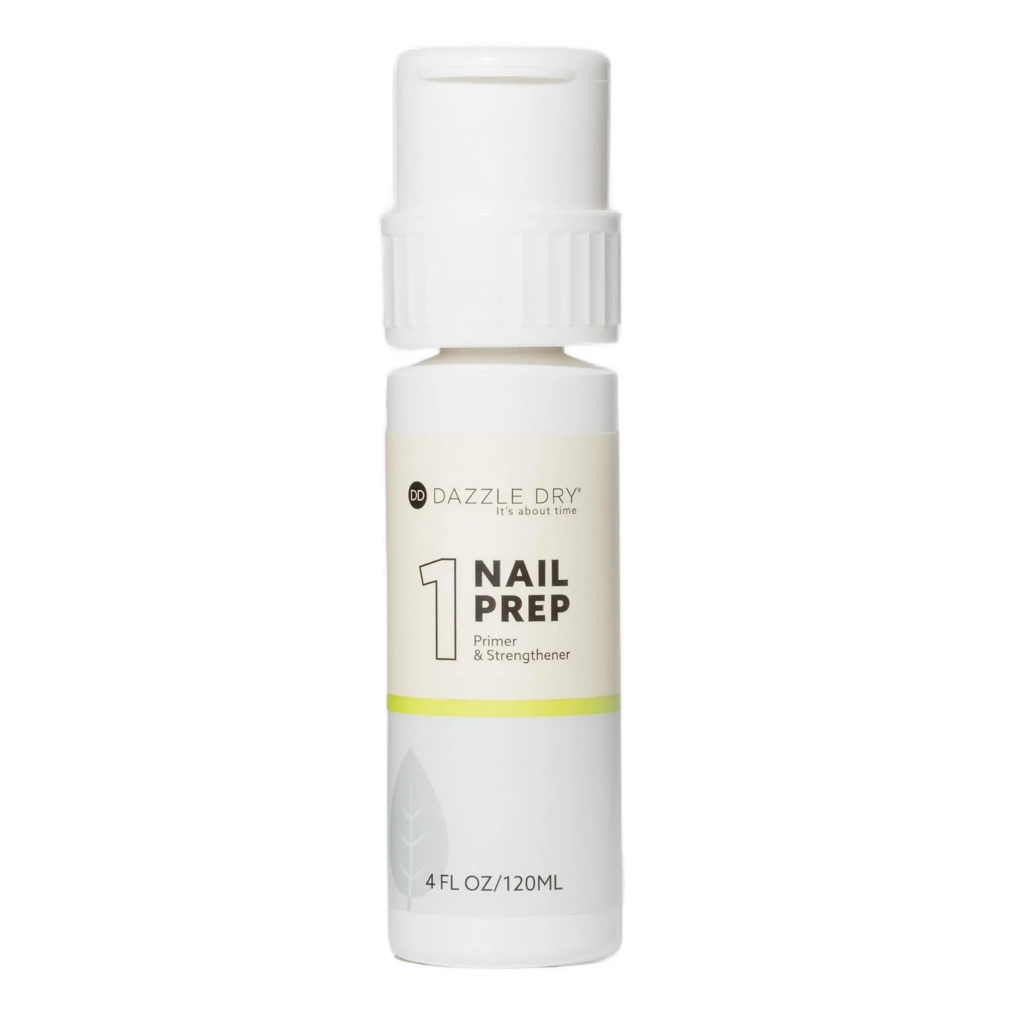 Dazzle Dry Nail Prep, Step 1 – Non-Toxic Primer & Strengthener (4 fl oz) | Long-Lasting Nail Care - main product image