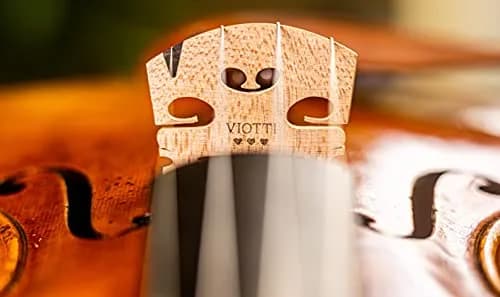 Viotti Finer Grade Maple Violin Bridge 4/4 | Pre-Cut & Pre-Fitted for Most Violins thumbnail 4