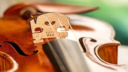 Viotti Finer Grade Maple Violin Bridge 4/4 | Pre-Cut & Pre-Fitted for Most Violins thumbnail 5