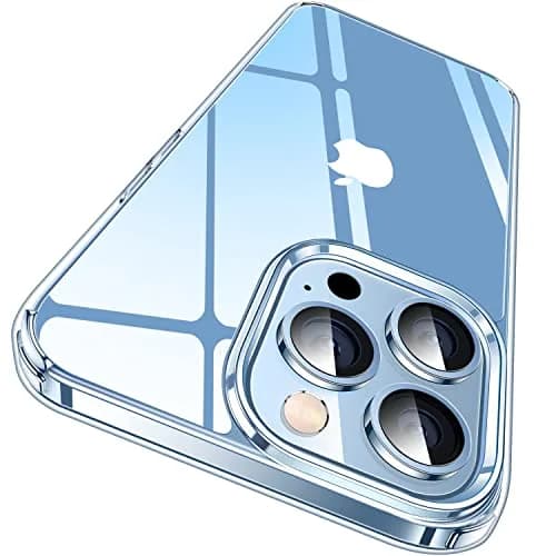 CASEKOO for iPhone 13 Pro Case Crystal Clear Never Yellow Slim | Military-Grade Protection thumbnail 1