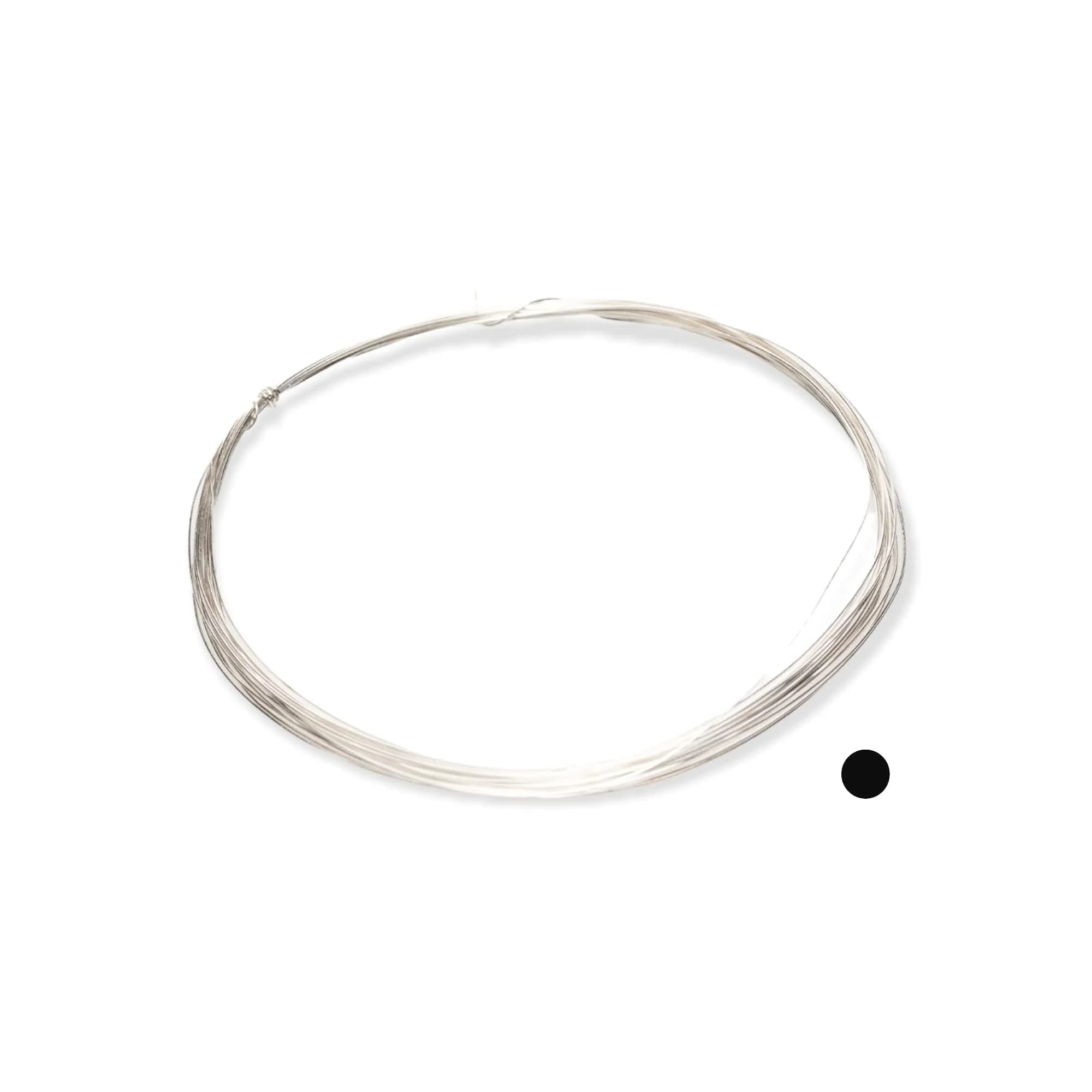 CRAFT WIRE Fine Silver Wire for Jewelry Making, 30 Gauge, Round, Dead Soft, 10FT | Authentic 999 Silver - main product image
