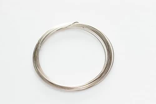 CRAFT WIRE Fine Silver Wire for Jewelry Making, 30 Gauge, Round, Dead Soft, 10FT | Authentic 999 Silver thumbnail 3