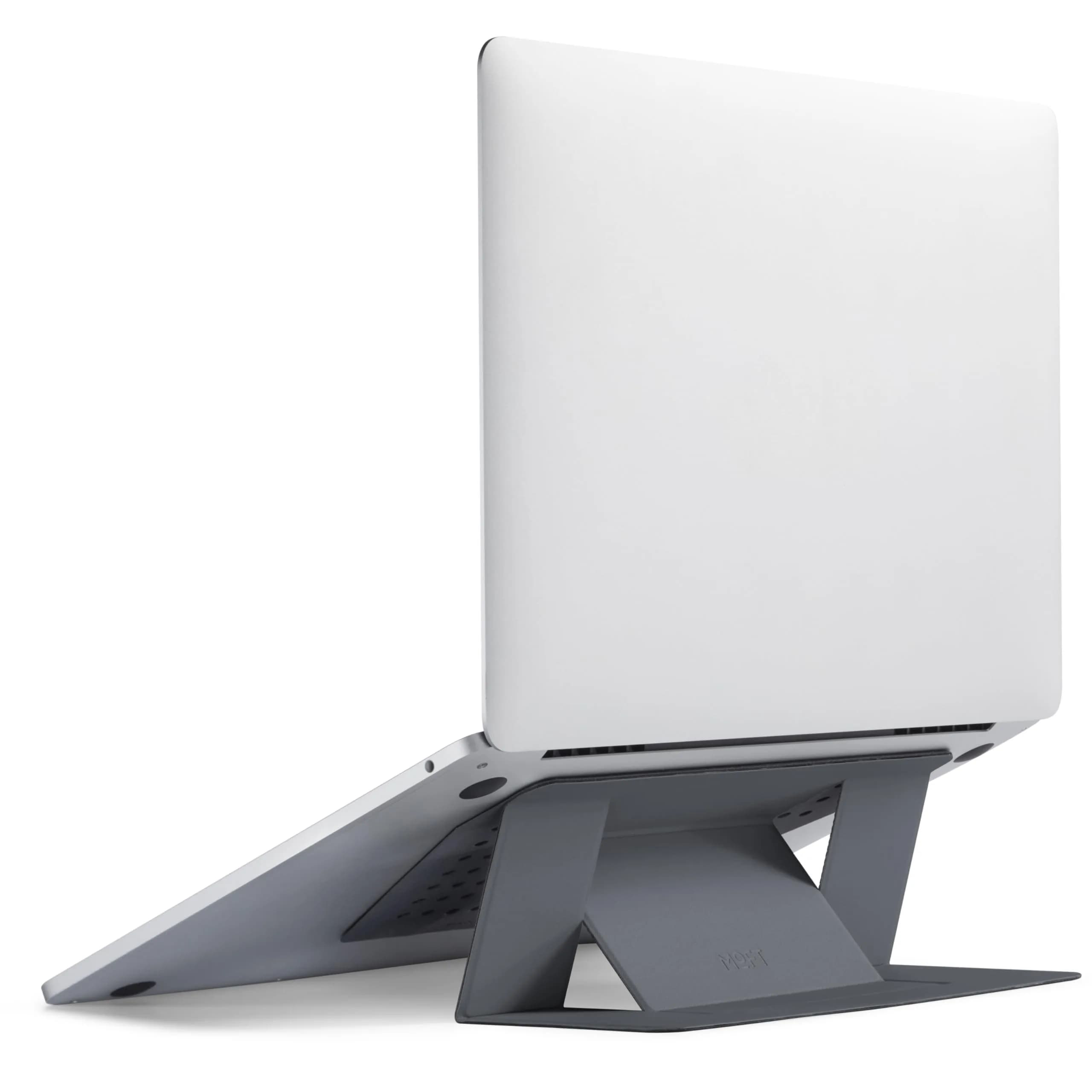 MOFT Invisible Slim Laptop Stand Grey | Adjustable & Reusable for Up to 15.6" - main product image