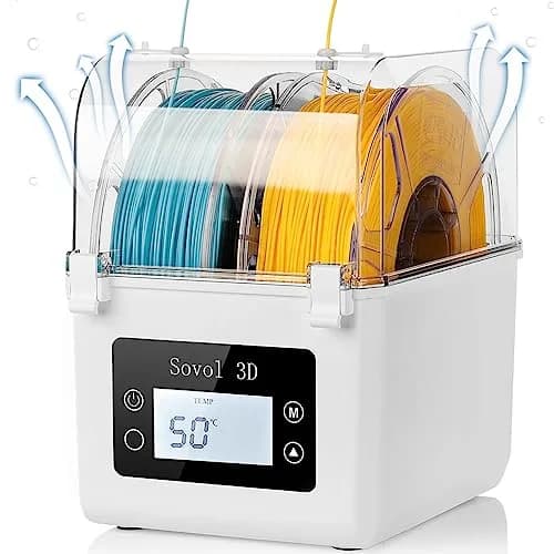 Sovol Filament Dryer 2026, SH01 Filament Dehydrator 3D Printer Spool Holder | Keep Filament Dry & Improve Prints thumbnail 1