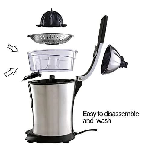 Eurolux ELCJ-1600S Citrus Juicer Container with Spout Replacement - 19cm (7.5in) Length, 8.9cm (3.5in) Height, 20.3cm (8in) Width thumbnail 2
