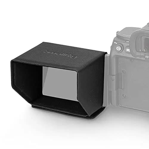 SmallRig Sun Hood for Sony Cameras | Reduce Glare & Reflections, Foldable, Leather & Microfiber, 52g thumbnail 1