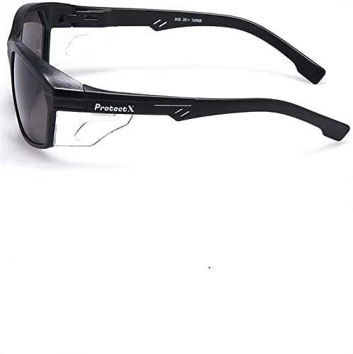 ProtectX Super Light Safety Glasses, Voyager Tinted Smoke, ANSI Z87.1 Rated | Anti-Fog, UV Protection thumbnail 4