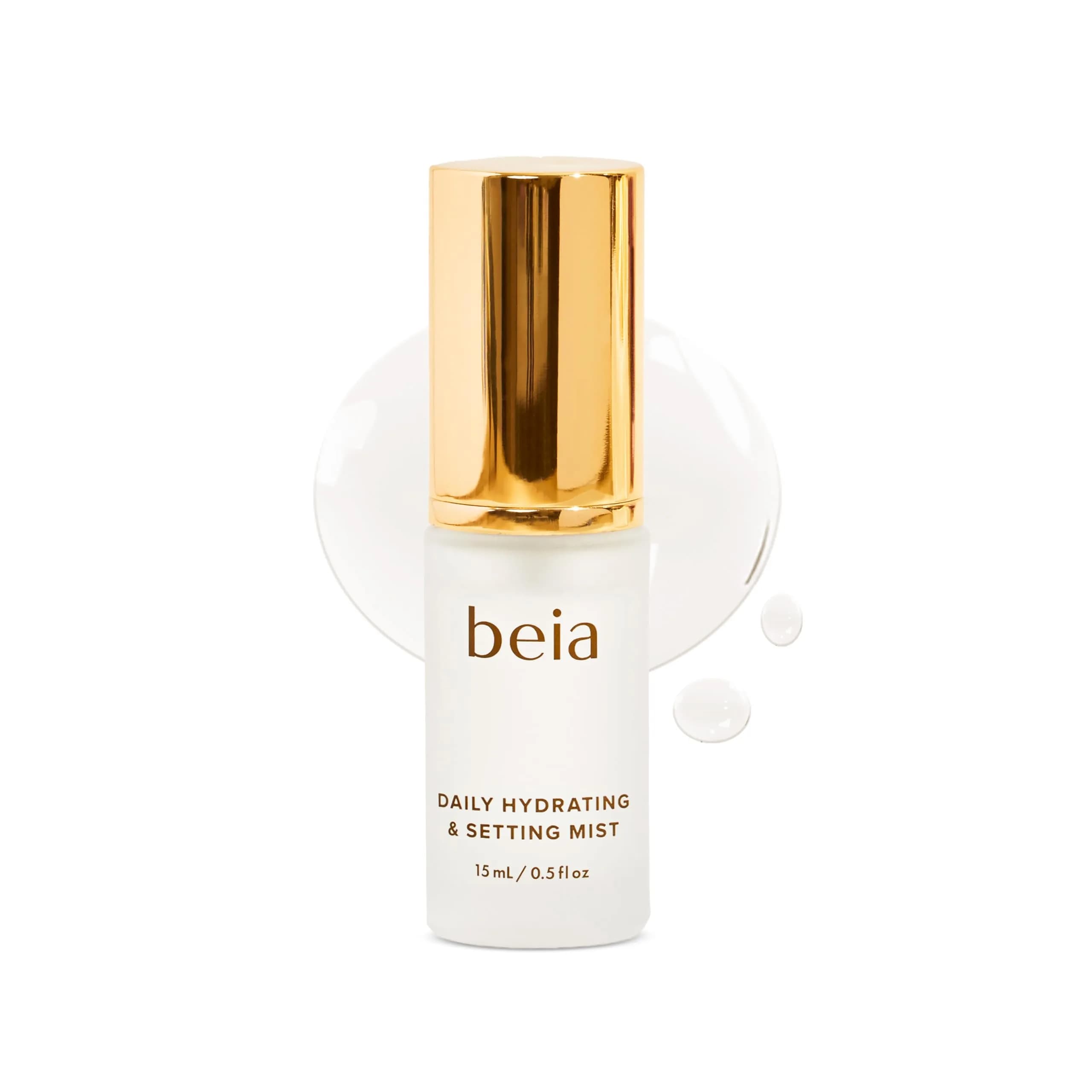Beia Daily Hydrating & Setting Mist 15ml (0.5 Fl Oz) | Vegan Cruelty-Free Face Mist - main product image