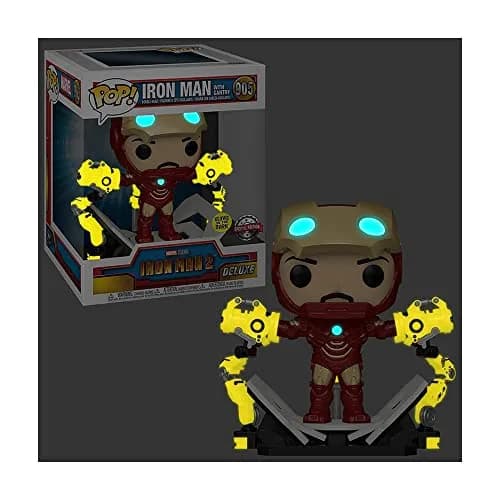 Funko Marvel Iron Man 2 POP! Vinyl Bobble Head 6-Inch | Deluxe, Glow in the Dark, Collectible Action Figure thumbnail 6