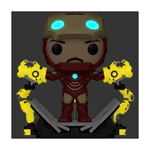 Funko Marvel Iron Man 2 POP! Vinyl Bobble Head 6-Inch | Deluxe, Glow in the Dark, Collectible Action Figure thumbnail 2