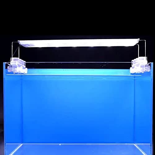 ELEBOX Aquarium Background Blue Black Fish Tank Background 20" x 48" | Double-Sided HD Aquarium Wallpaper thumbnail 3