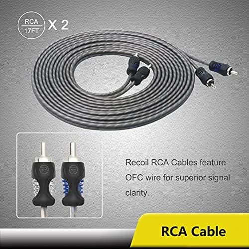 RECOIL RC4D True 4 Gauge Car Audio Wiring Kit | Premium Amplifier Installation thumbnail 4