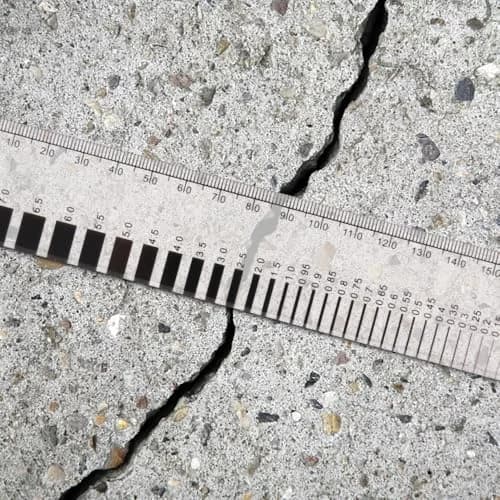 MOETER Concrete Crack Width Gauge Ruler 16.5cm (6.5in) | Precision Measurement Tool for Structural Analysis thumbnail 7