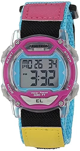 Armitron Sport Unisex Quartz Sport Watch 40mm Resin Case Nylon Strap Water-Resistant thumbnail 1