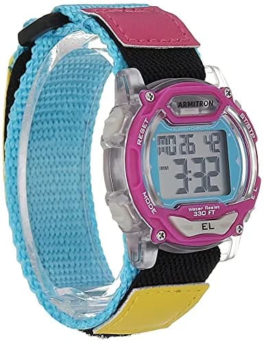 Armitron Sport Unisex Quartz Sport Watch 40mm Resin Case Nylon Strap Water-Resistant thumbnail 3