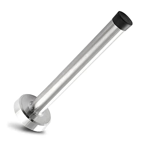 BokWin 6 Inch (15.24 cm) Stainless Steel Door Stopper | Wall Mount, Brushed Nickel Finish thumbnail 1