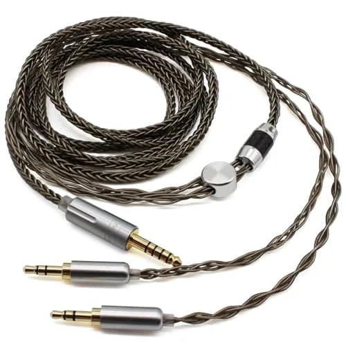 Youkamoo 4.4mm Cable Compatible with Hifiman HE4XX, HE-400i Headphones 1.8m | Silver Plated Audio Upgrade thumbnail 2
