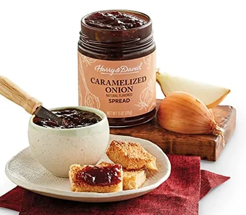 Harry & David Smoked Onion Pepper Spread 11Oz | Sweet & smoky flavor, mild-to-medium heat, perfect for breakfast & snacks thumbnail 1