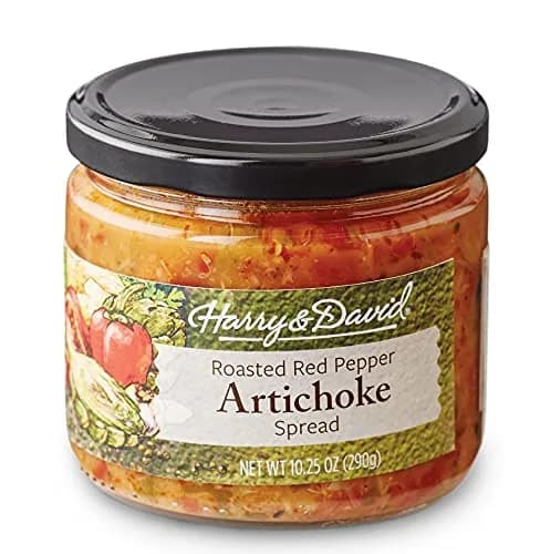 Harry & David Artichoke & Red Pepper Spread, 10Oz | Gourmet Vegetable Dip & Spread — Artichoke Red Pepper Spread