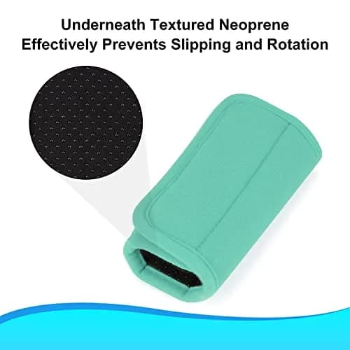supregear Walker Grips (2 Pack, Mint) | Soft Padded Hand Covers for Mobility Aids thumbnail 4