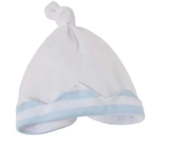 JC Toys Berenguer Boutique Baby Doll Outfit 14-16" | Blue Stripes & White Shorts, Includes Headband & Booties, Ages 2+ thumbnail 2
