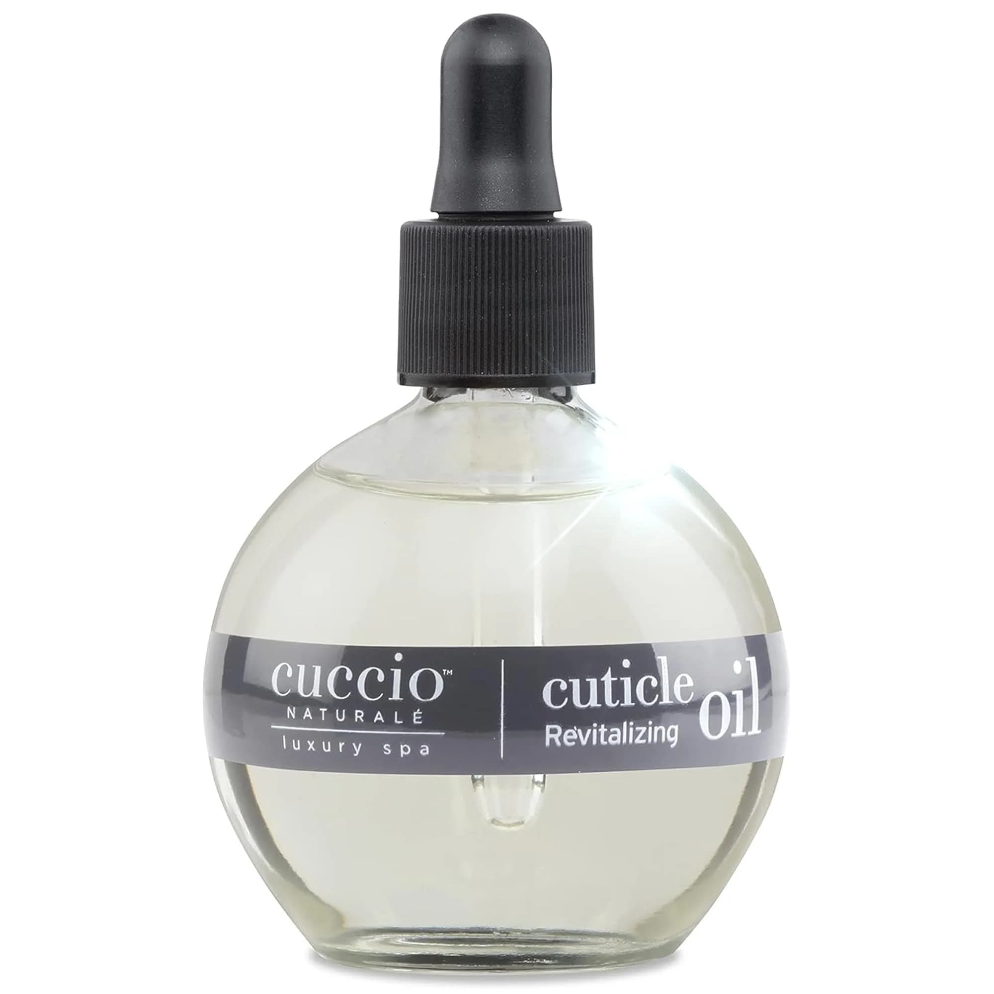 Cuccio Naturale Peach & Vanilla Revitalizing Cuticle Oil 68ml (2.30 Fl Oz) | Fast-Absorbing Hydration for Dry Cuticles - main product image