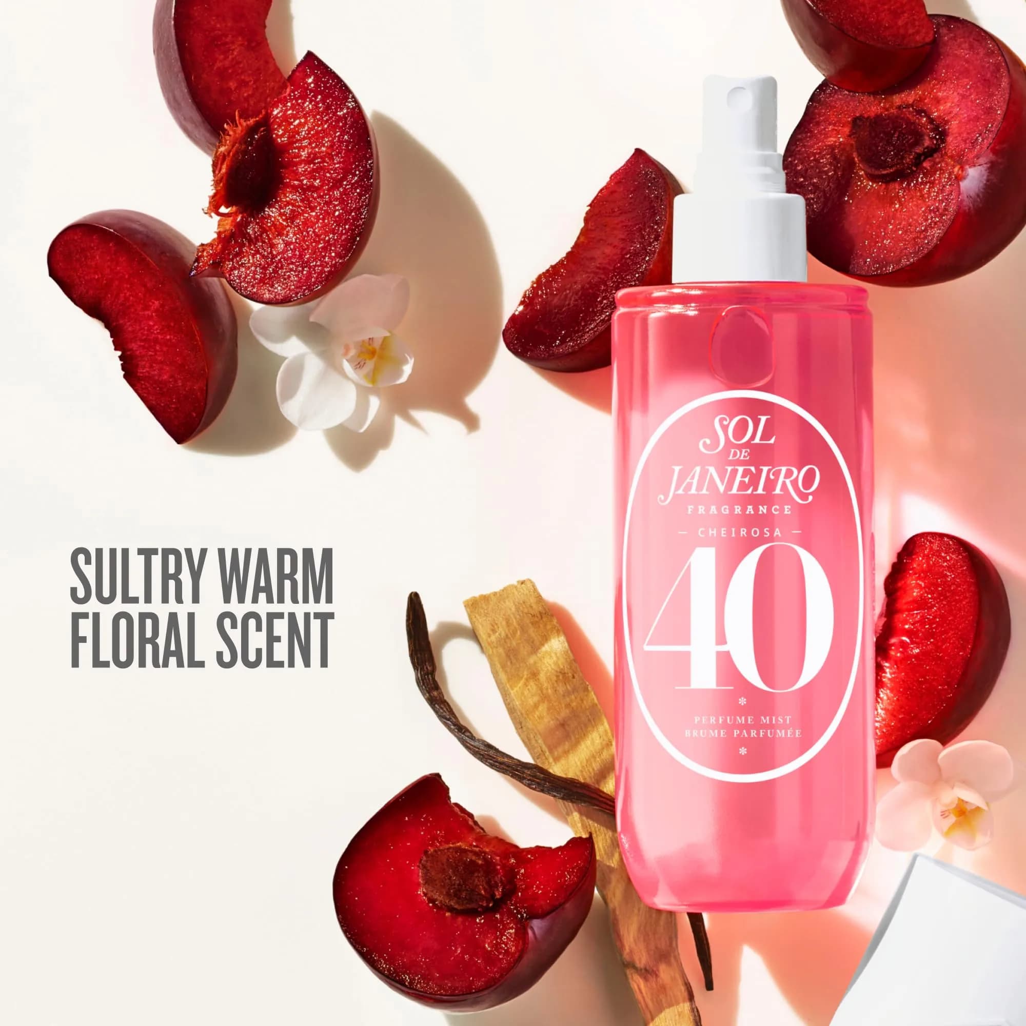 Sol de Janeiro Cheirosa '40 Hair & Body Fragrance Mist 90mL (3.04 fl oz) | Warm Floral Scent thumbnail 2