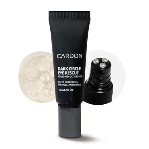 Cardon Dark Circle Rescue for Men & Women 0.5 Fl Oz | Under Eye Roller for Puffy Eyes & Wrinkles thumbnail 1