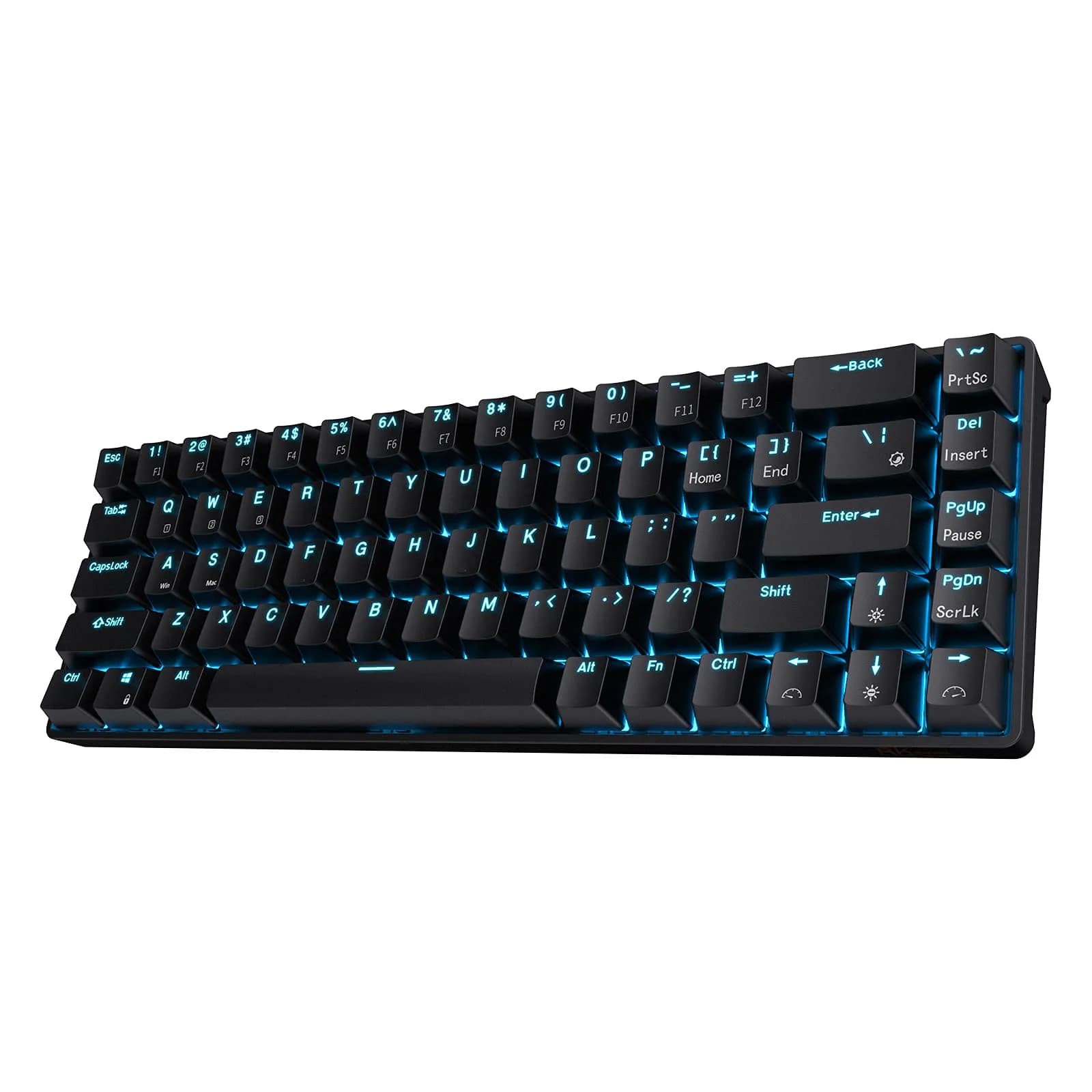 RK ROYAL KLUDGE RK68 Wireless Mechanical Keyboard 65% Compact Bluetooth Gaming Keyboard with Red Switches - main product image
