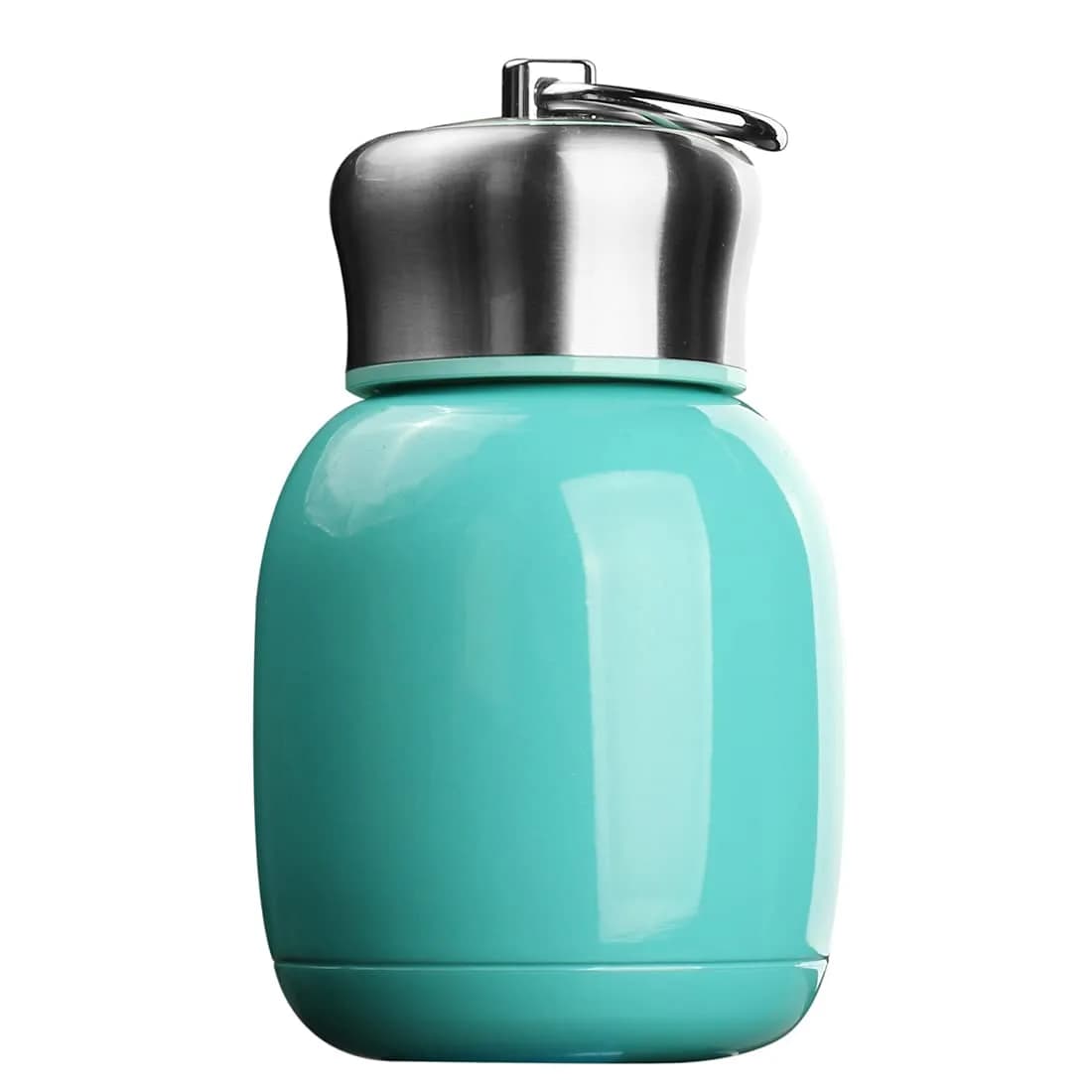 Comeon 7oz Mini Stainless Steel Water Bottle Vacuum Insulated Mug, Pink | Keeps Drinks Hot & Cold 6hrs — Teal / 9.5 Ounces