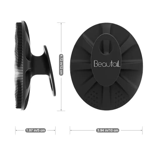 BEAUTAIL Silicone Body Scrubber Gentle Exfoliating Brush for Sensitive Skin | 83g (2.9oz) thumbnail 8
