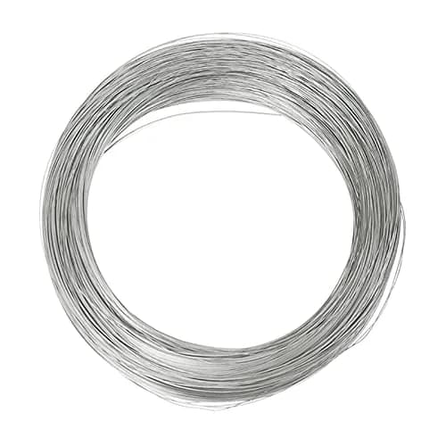 VIGAN 304 Stainless Steel Spring Wire Rope 0.3mm Diameter, 10M Length, Silver | Corrosion Resistant for DIY & Industrial Use — 0.5MM