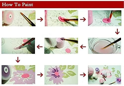 Meecaa Paint by Numbers Starry Sky Kit for Adults 16x20 inch | Beginner DIY Oil Painting thumbnail 3