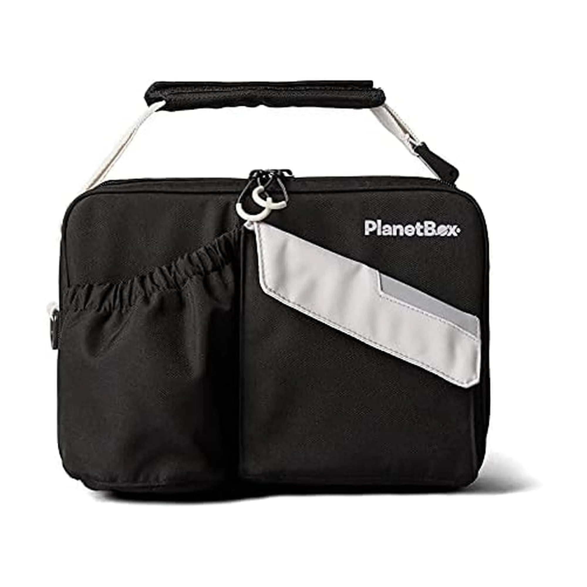 PlanetBox Insulated Lunch Bag, Black Currant Edition | Durable & BPA-Free, Easy to Clean - main product image